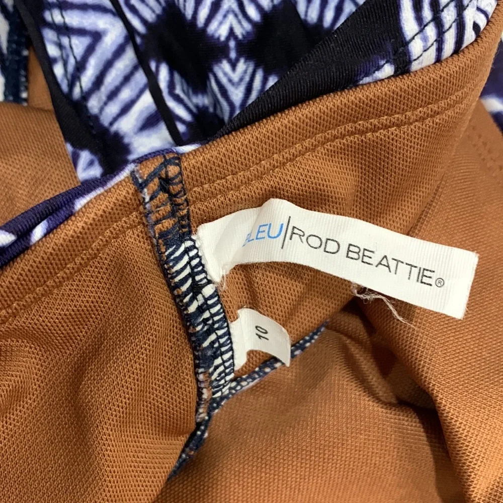 Blue Patterned Bikini Set-underwire - Picture 12 of 14